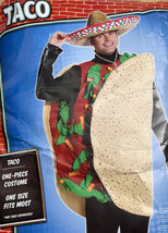 rasta imposta NWT adult one piece one size taco costume Q1 - £38.89 GBP