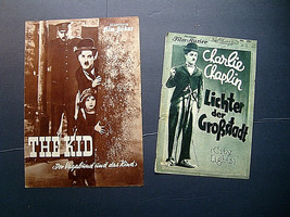 Charlie Chaplin :(The Kid) Early Hollywood 1921 Paper Movie Program (Rare) - £236.66 GBP