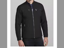 Jos. A. Bank Tailored Fit Everyday Casual Zip Jacket size:XL colour: black - $37.39