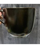 Vintage Rookwood Pottery Mug Large Handed Cup Dark Brown - £37.42 GBP