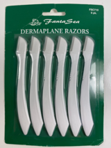 6 Count Dermaplane Facial Razors for Women Face Eyebrow NEW - £7.11 GBP