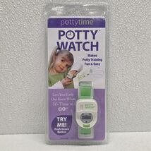Potty Time The Original Potty Watch Green Toilet Training Aid - New! - $14.75