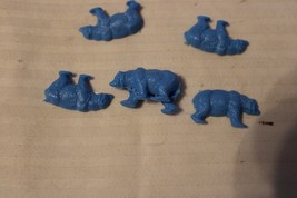 HO Scale , Set of 3 Black or Brown Bears for Zoo or Circus, Kit, Ready to Paint - £15.84 GBP