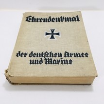 Memorial of Honor of the German Army and Navy 1871-1918 W/Fold Out Color... - $237.50