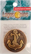 Logos Coins Anchored in Christ, The Lord is My Rock, I Know The Plans - £12.78 GBP