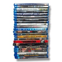 Blu-ray DVD Movie Lot Of 23 Mixed Genres Some New Sealed  - $39.95