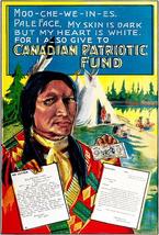 Canadian Patriotic Fund - 1916 - World War I - Propaganda Poster - £8.00 GBP+