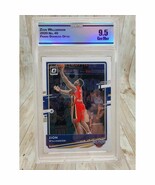 2020-21 Donruss Optic Zion Williamson White Prizm /99 CCG 9.5 Gem Mint - $650.21 MXN