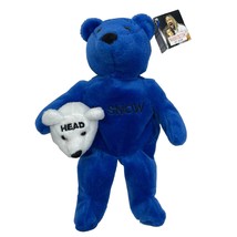 WWF Plush Al Snow Bear with Head Vintage WWE Stuffed Bear Toy 1999 DuoCards NWT - £19.88 GBP