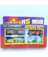 Megamovers Antique Auto - Diecast Metal Cars - Set of 3 plus street signs - €5,13 EUR