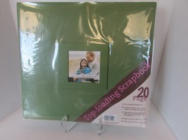 Scrapbook Top Loading 12 x 12 Pages AC Moore With Photo Insert Cover Green New - £7.69 GBP