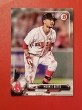 2017 Bowman Mookie Betts #6 Boston Red Sox Free Shipping - £1.39 GBP