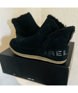 SOREL Nakiska Faux Fur Lined Bootie, Anti Slip, Cozy Bootie, Black, Size... - $113.93 CAD
