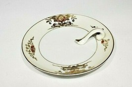 Noritake Raised Gold Leaf Lemon Dish Plate Loop Handle VTG Japan MM-19 4... - $9.95