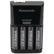Panasonic K-KJ17KHCA4A 4-Position Charger with AA eneloop PRO Rechargeable Batte - $72.01