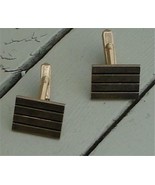 Nice Swank Gold Tone Cuff Links, VERY GOOD CONDITION, GREAT LOOK - $167.41 MXN