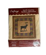 Craftways North Country CARIBOU Silhoutte Counted Cross Stitch Kit New - $552.67 MXN