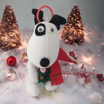 Russ Berrie Snoopy Dog Pull String Light Up Vintage 90s Christmas Musical VIDEO - £19.34 GBP