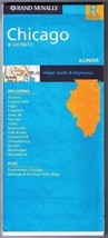 Chicago &amp; Vicinity Illinois Road Map 2004 Cover Rand McNally - £4.56 GBP