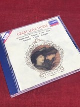 Great Love Duets Carlo Cossutta Mirella Luciano Pavarotti CD West Germany IMPORT - $4.94