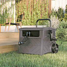 GARDEN WATER YARD HOSE REEL HOLDER SPOOL CART SUNCAST BOX STORAGE CADDY ... - $129.99