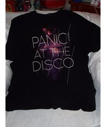 Panic! At The Disco Galaxy Logo XL Extra Large Black Graphic T-shirt Hot... - £18.49 GBP
