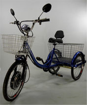 Electric trike, three wheels electric bike, electric battery tricycle - £1,336.06 GBP