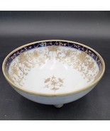 Antique c.1900 Blue Gold Nippon Morimura Porcelain 3-Footed Hand Painted... - £29.75 GBP