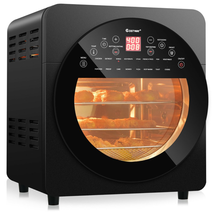 16-In-1 Air Fryer Oven 15.5 QT Toaster Oven Rotisserie Dehydrator W/ Accessories - £113.64 GBP