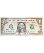 $1 One dollar bill Trinary Partial Radar &quot;832238&quot; Repeater Fancy Serial ... - £2.39 GBP