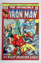 1972 Marvel Invincible Iron Man 44:Captain America v Guardsman,20¢ Ironman cover - £17.36 GBP