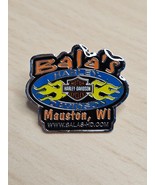 HARLEY DAVIDSON BALA&#39;S H.D. MAUSTON WI. DEALERSHIP COLLECTIBLE VEST PIN - $8.79