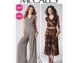 McCall&#39;s Patterns M7133 Misses&#39;/Miss Petite Top/Pants &amp; Jumpsuit, Size A... - £5.19 GBP
