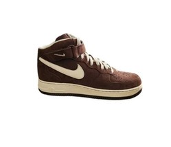 Nike Air Force 1 Mid QS Chocolate Mens DM0107-200 NEW  - £70.30 GBP