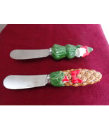 2 Holiday Cheese/Butter Spreaders (#0128)  - $19.19 CAD