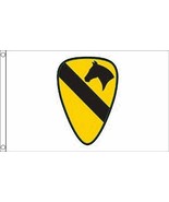 1st Cavalry Airborne White Flag - 3x5 Ft - $16.99