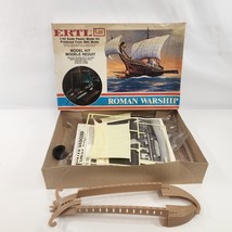 ERTL Roman Warship 1/45 Scale Boat Model Kit #8071 Unbuilt Open Box - $28.84