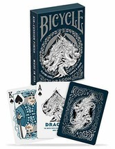 Bicycle Dragon Playing Cards,Blue - £4.54 GBP