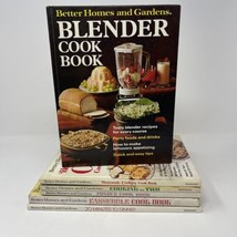 Lot of  Better Homes and Gardens HB Vintage Cookbooks Blender Casserole Cookies - £8.51 GBP