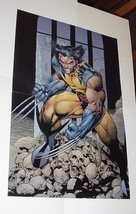 Wolverine Poster #75 Adamantium Maskless Jim Lee Art X-Men MCU Deadpool 3 Movie - £31.45 GBP
