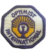 Vintage Optimist International Club Embroidered Patch Sew On 2&quot; - $219.61 MXN
