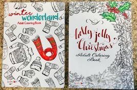 Adult Coloring Book: Holly Jolly Christmas &amp; Winter Wonderland Bundle 1 ... - $10.96