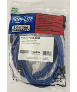 Lot of 2 x Tripp Lite P950-02M Serial ATA II Signal Cable M/M 6.5ft - $17.51