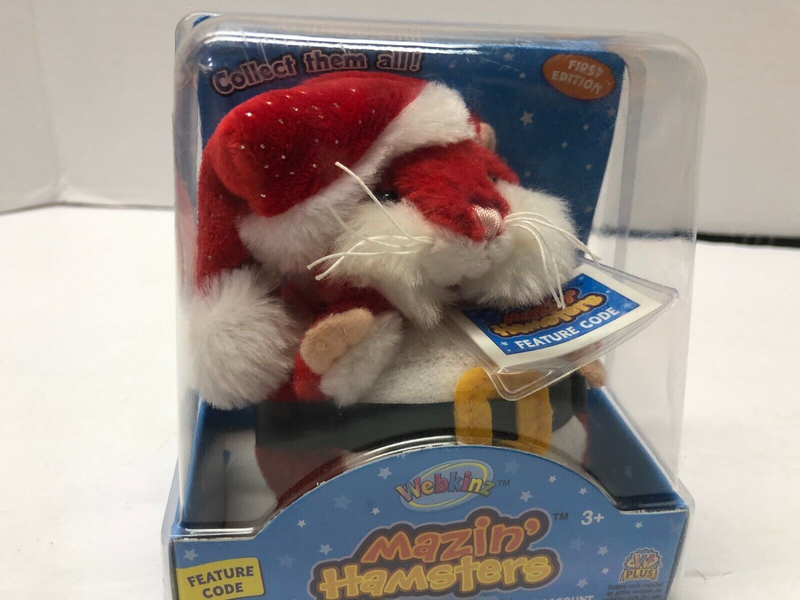 Webkinz Nick - MAZIN' Hamster Ganz Santa Figure - £11.87 GBP
