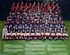 1992 CHICAGO BEARS 8X10 TEAM PHOTO FOOTBALL NFL PICTURE - £3.88 GBP