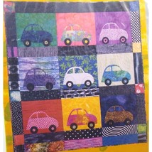 UNCUT Vintage Quilt Sewing Patterns, V Dubs A Mini Quilt for Fans of the Bug - £8.50 GBP