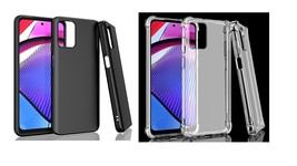 Tempered Glass / SLIM TPU Skin Case Phone Cover For Motorola G POWER 5G 2023 - £7.36 GBP+