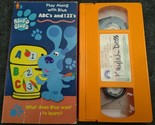 VHS Blues Clues - ABCs and 123s (VHS, 1999) - £8.59 GBP