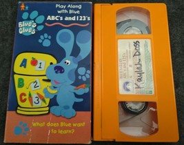 VHS Blues Clues - ABCs and 123s (VHS, 1999) - £8.64 GBP