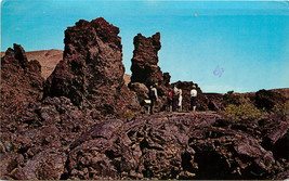 Chrome ID Postcard C517 Craters of the Moon National Monument Lava Lake 1972 - £2.60 GBP